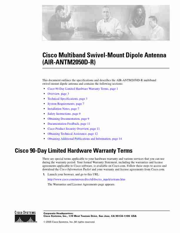 Cisco Systems Stereo System AIR-ANTM2050D-R-page_pdf